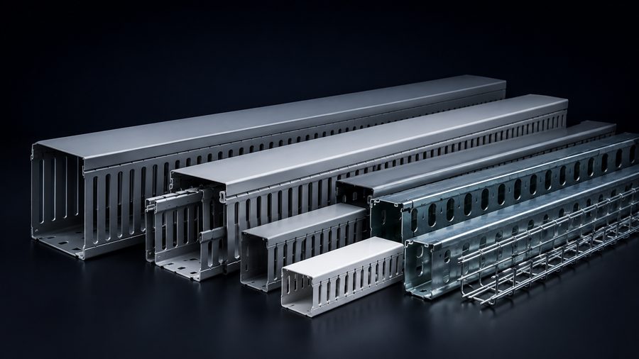 PVC Cable Ducts and Trays